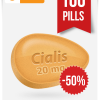 Generic Cialis 20 mg x 100 Tabs