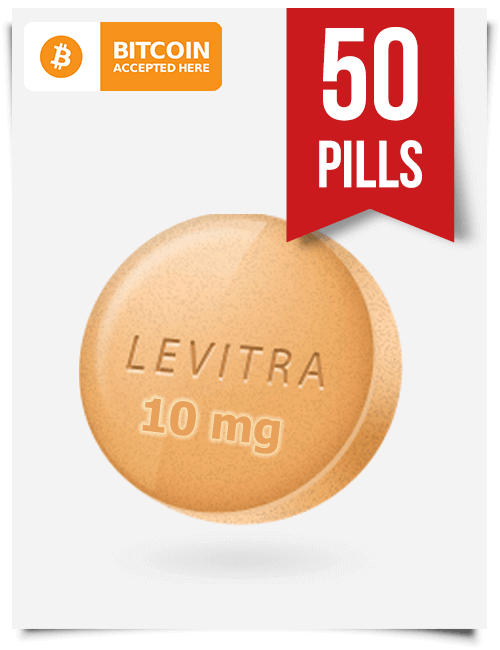 Buy Levitra Online 10 mg x 50 Tabs