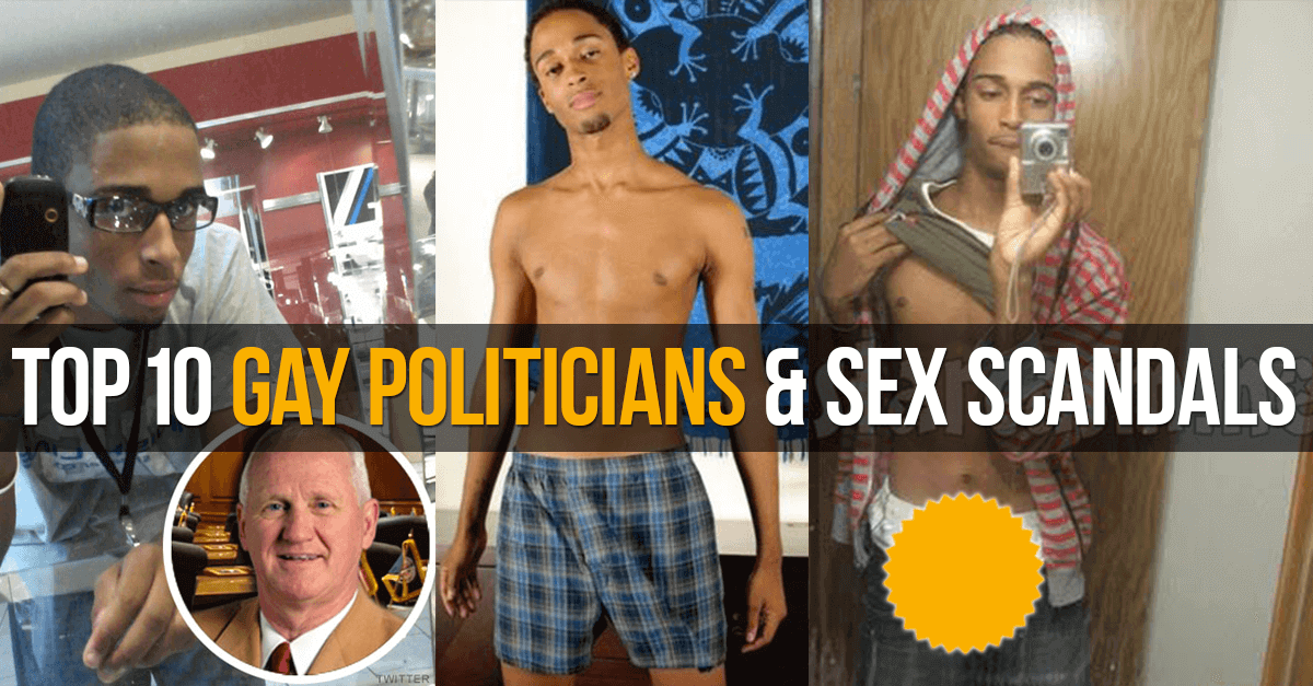 Top 10 Gay Politicians & Sex Scandals