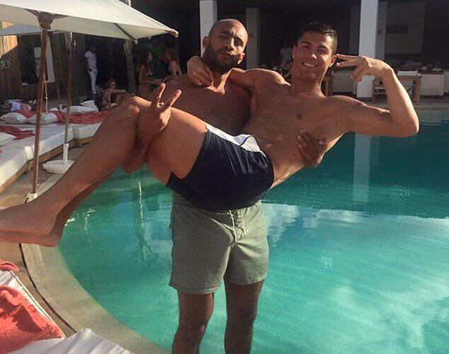 Sexy Cristiano Ronaldo with a gay