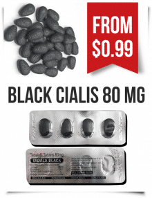 Black Cialis 80 mg pills