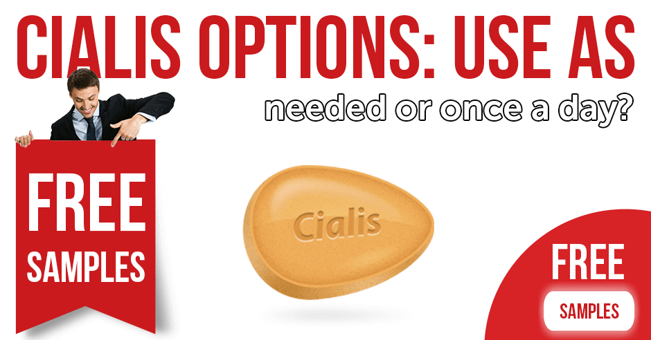 Cialis options: use as needed or once a day