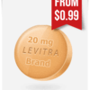 Brand Levitra 20 mg tablets