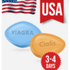 Cialis & Viagra Combo Pack – Domestic USA to USA
